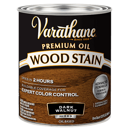 Varathane Premium Wood Stain Quart Dark Walnut