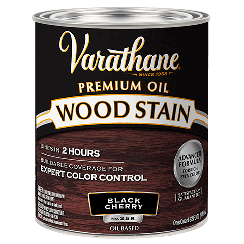 Varathane Premium Wood Stain Quart Black Cherry