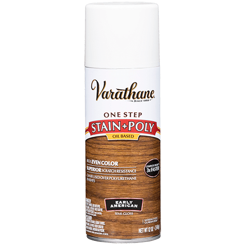 Varathane Stain & Poly Spray Early American
