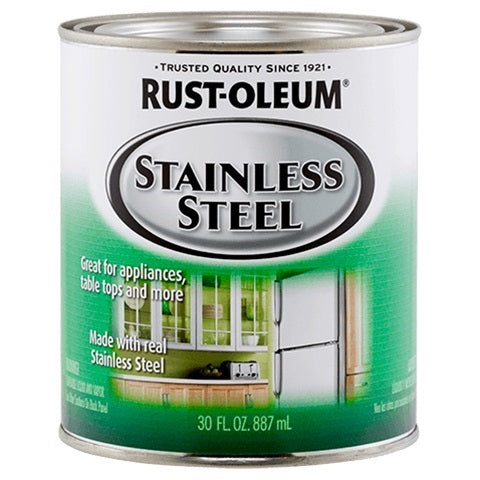 Rust-Oleum Stainless Steel Brush On Quart 247963
