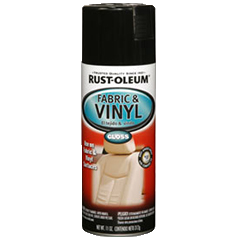 Rust-Oleum Fabric & Vinyl Spray Paint Gloss Black