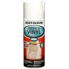 Rust-Oleum Fabric & Vinyl Spray Paint Gloss White