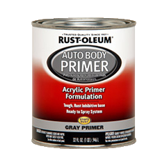 Rust-Oleum Auto Body Primer Gray Quart 253499