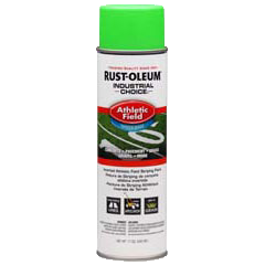 Rust-Oleum Industrial Choice AF1600 Athletic Field Striping Paint Fluorescent Green