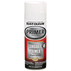 Rust-Oleum Automotive Sandable Primer Spray White