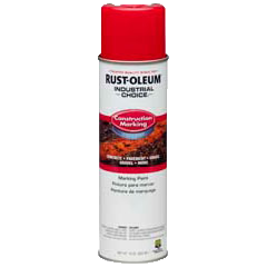 Rust-Oleum Industrial Choice M1400 Construction Marking Paint Safety Red