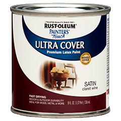 Rust-Oleum Painters Touch Ultra Cover Half Pint Satin Claret Wine