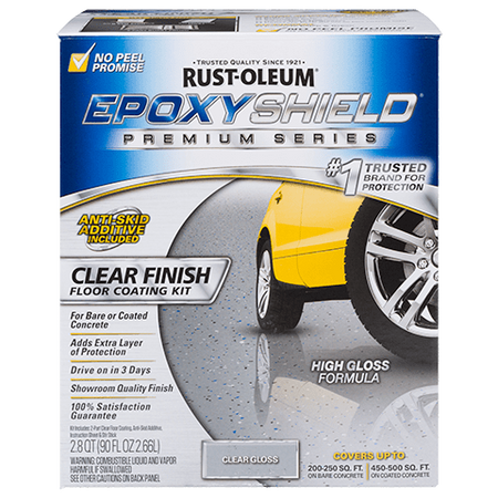 Rust-Oleum EPOXYShield Premium Clear Coating Gallon Kit 292514