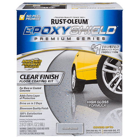 Rust-Oleum EPOXYShield Premium Clear Coating Gallon Kit 292514