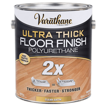 Varathane Ultra Thick Floor Finish Gallon Clear Satin