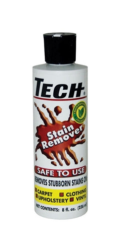 Tech No Scent Stain Remover 8 Oz Liquid 30008-12S