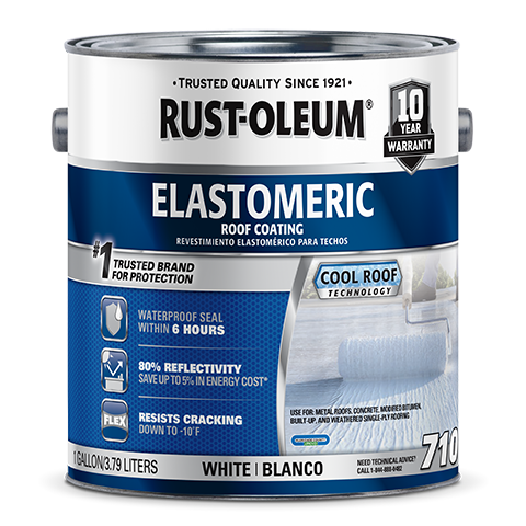 Rust-Oleum® 710 Elastomeric Roof Coating Gallon White 301904