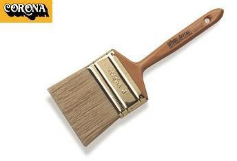 Corona W-Arrow White China paint brush with varying degrees of length and stiffness in the bristles.