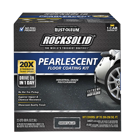 Rustoleum Rock Solid Rustoleum Garage Epoxy Kit Rust-Oleum
