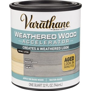 Varathane Weathered Wood Accelerator Quart 313835