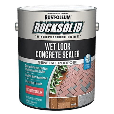 Rust-Oleum RockSolid Wet Look Concrete Sealer Gallon 317927