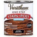 Varathane One Step Stain & Poly Water-Based Quart Dark Walnut
