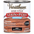 Varathane One Step Stain & Poly Water-Based Quart Red Mahogany