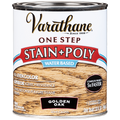 Varathane One Step Stain & Poly Water-Based Quart Golden Oak
