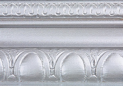 Modern Masters Metallic Exterior Satin Finish Excalibur shown painted on trim.