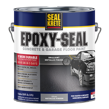 Seal-Krete Epoxy-Seal® Concrete and Garage Metallic Floor Paint Gallon