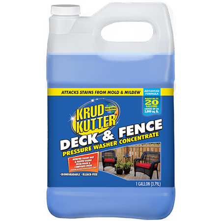 Krud Kutter Deck & Fence Pressure Washer Concentrate Advanced Formula Gallon 344234