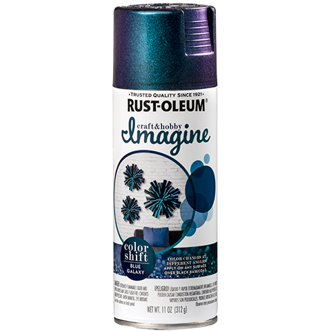 Rust-Oleum Imagine Color Shift Spray Paint Blue Galaxy