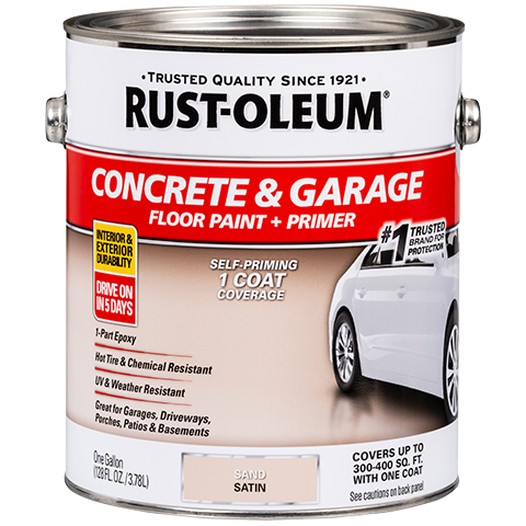 Rust-Oleum EPOXYShield Concrete Floor Paint Sand