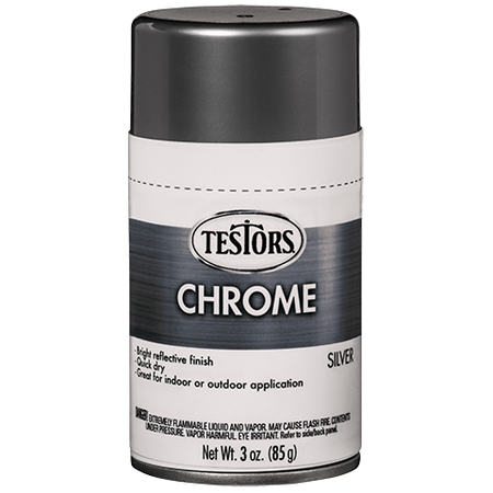 Testors Colored Chrome Aerosol Spray Paint 3 Oz