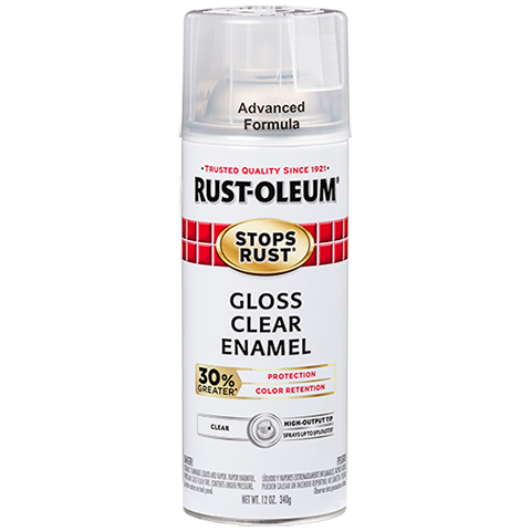 Rust-Oleum Stops Rust Advanced Clear Enable Spray Paint Gloss