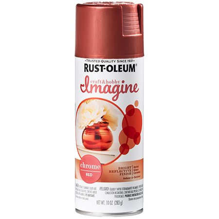 Rust-Oleum Imagine Colored Chrome Spray Paint Red