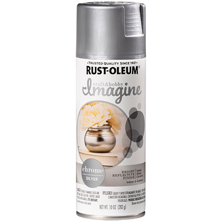 Rust-Oleum Imagine Colored Chrome Spray Paint Silver