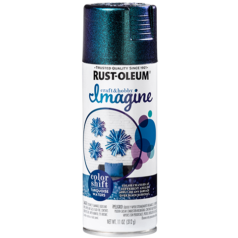 Rust-Oleum Imagine Color Shift Spray Paint Turquoise Waters