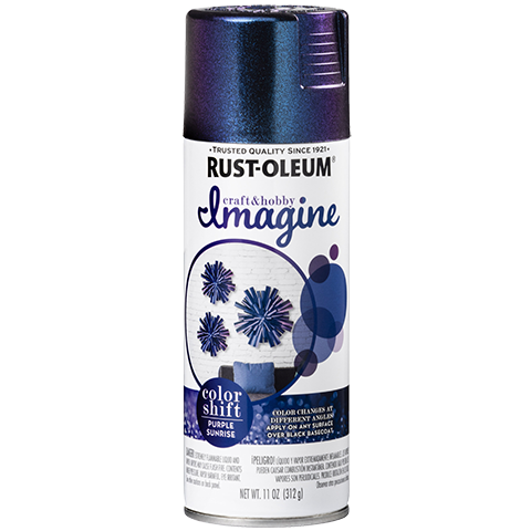Rust-Oleum Imagine Color Shift Spray Paint Purple Sunrise