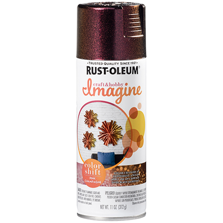 Rust-Oleum Imagine Color Shift Spray Paint Pink Champagne