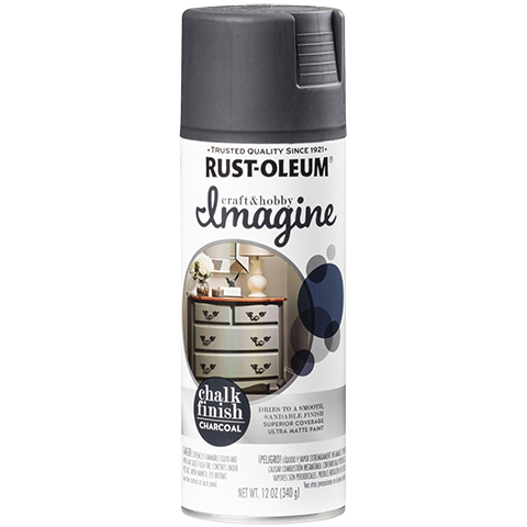 Rust-Oleum Imagine Chalk Finish Spray Paint Charcoal