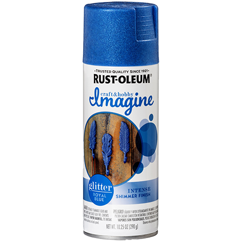 Rust-Oleum Imagine Glitter Spray Paint Royal Blue