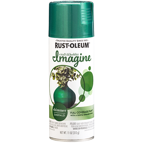 Rust-Oleum Imagine Shimmer Spray Paint Emerald