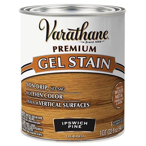 Varathane Premium Gel Stain Quart Ipswich Pine