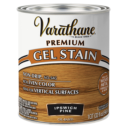 Varathane Premium Gel Stain Quart Ipswich Pine