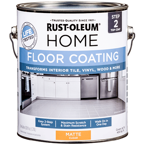 Rust-Oleum Home Floor Coating Top Coat Gallon Matte