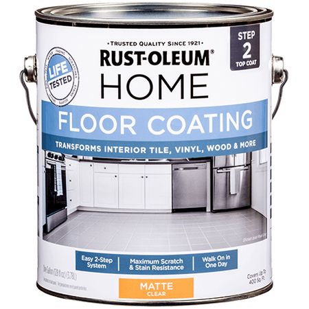 Rust-Oleum Home Floor Coating Top Coat Gallon Matte