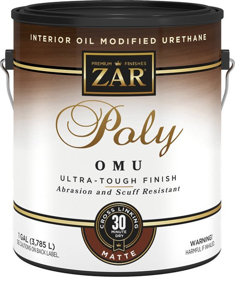 UGL ZAR® Ultra Max Waterborne Oil-Modified Polyurethane Matte Gallon