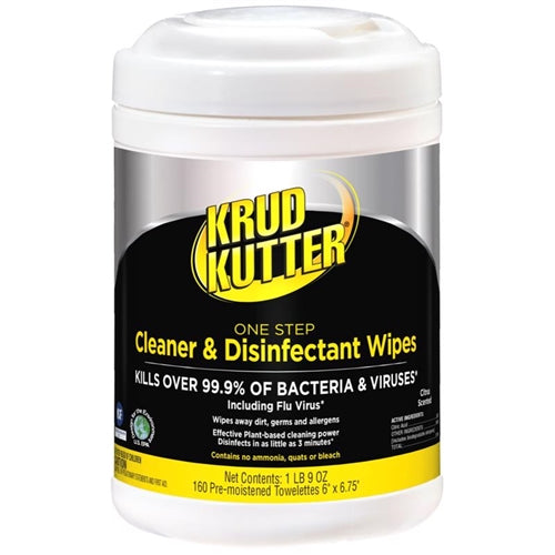 Krud Kutter Citrus Scent Disinfectant Wipes 160-Count 367508