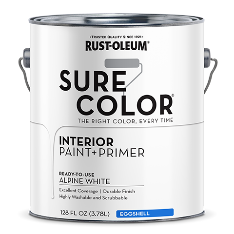 Rust-Oleum Sure Color Eggshell Interior Wall Paint Gallon Alpine
