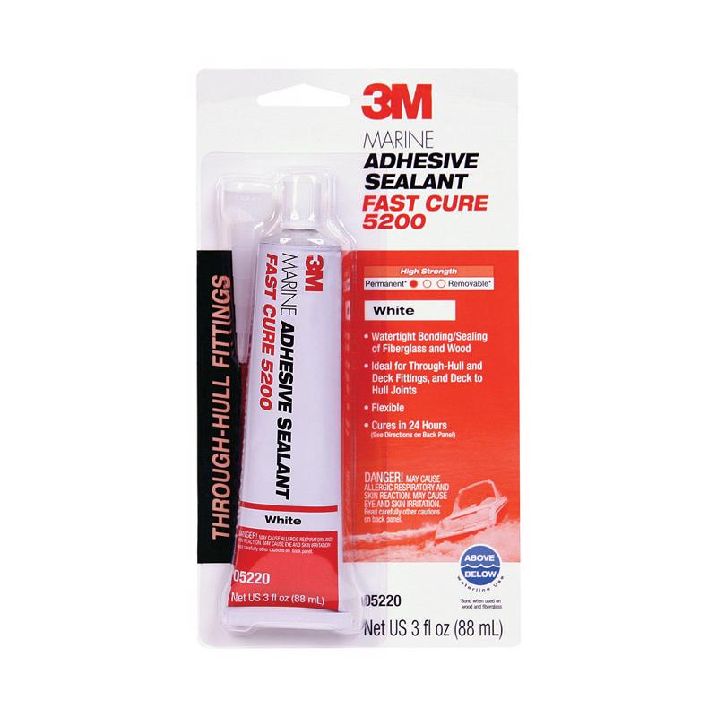 3M Fast Cure Marine Adhesive Sealant 3 Oz 5220