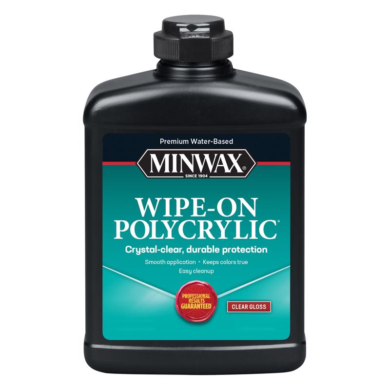 Minwax Water Based Wipe-On Poly Pint Gloss