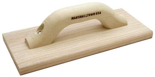 Marshalltown Wood Hand Float with Wood Handle