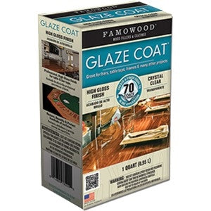 Famowood Clear Glaze Coat High Build Epoxy Coating