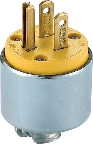 Leviton 515PA 15 Amp Armored Grounding Plug